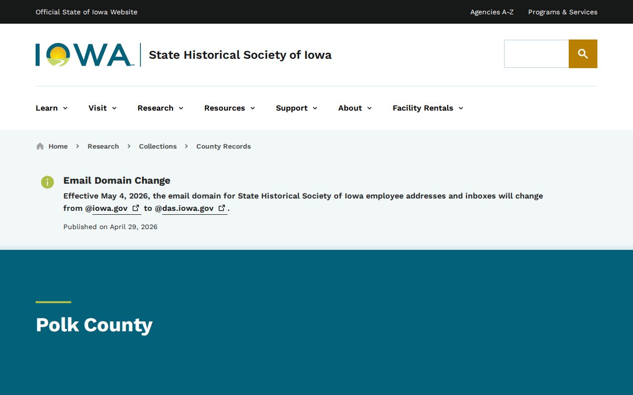 West Des Moines city directory research route through Iowa Polk County archives