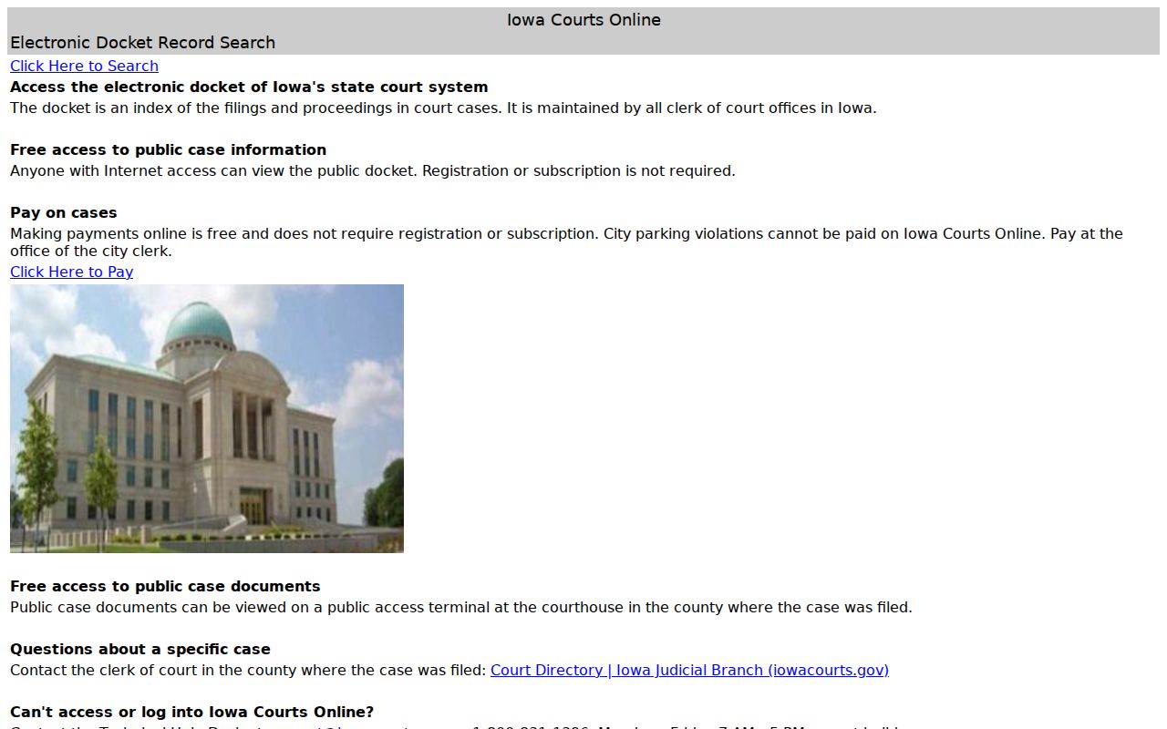 West Des Moines residents directory Iowa Courts Online search